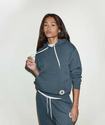Sudadera Converse Chuck Patch Azul Marino para Mujer