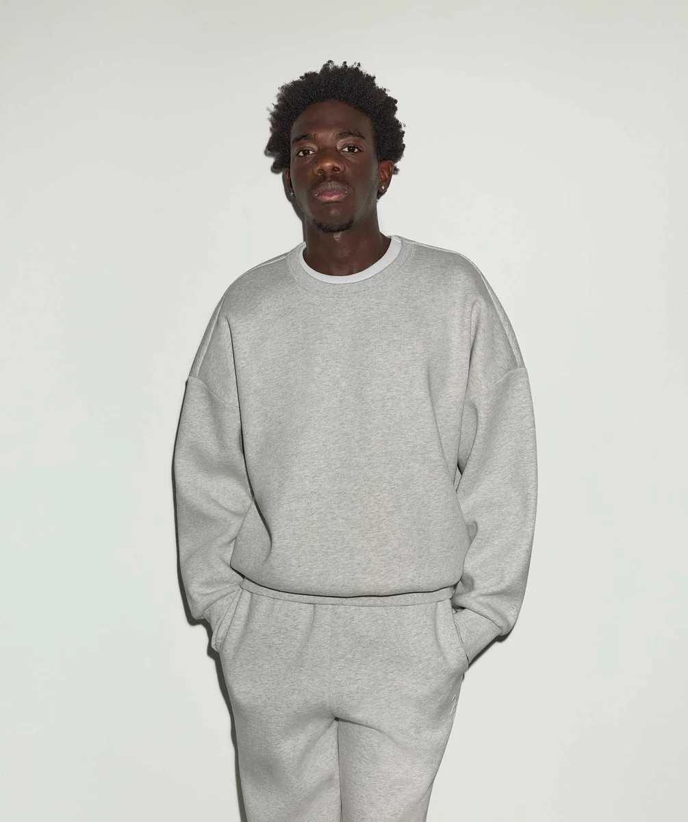 Sudadera Converse x Shai 001 Boxy Gris Claro Unisex
