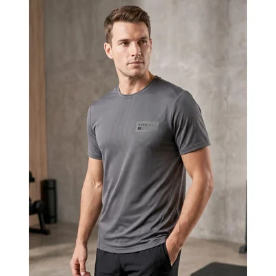 Playera Hombre Deportivo Camiseta Gris Everlast 50305815