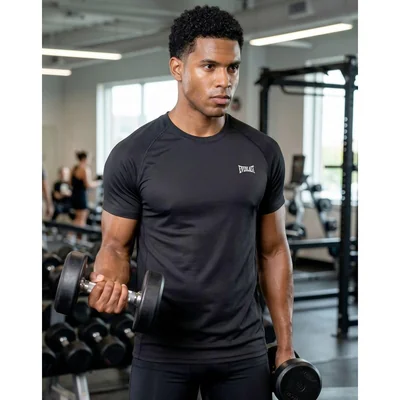Playera Hombre Deportivo Camiseta Negro Everlast 50305814