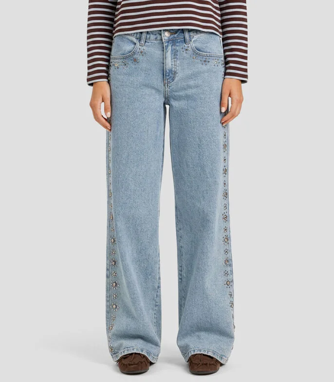 Jeans Recto Mujer