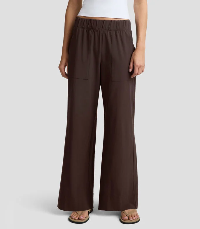 Pants Easy Wideleg Mujer