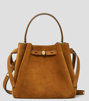 Bolsa bucket de ante Romy