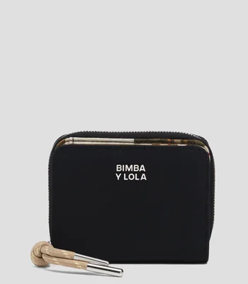 Cartera solapa nylon Mujer