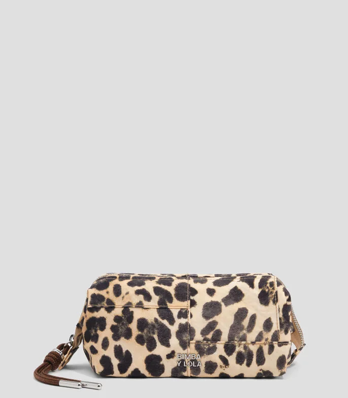 Cosmetiquera animal print Mujer