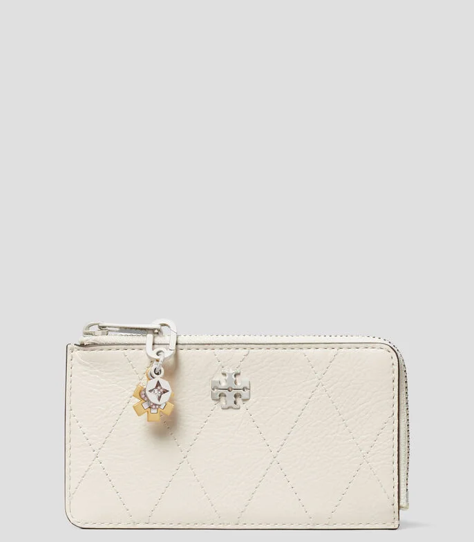 Tarjetero Charlie Quilted Zip
