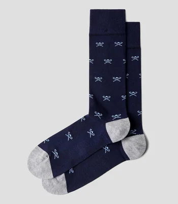 Calcetín con estampado Hombre