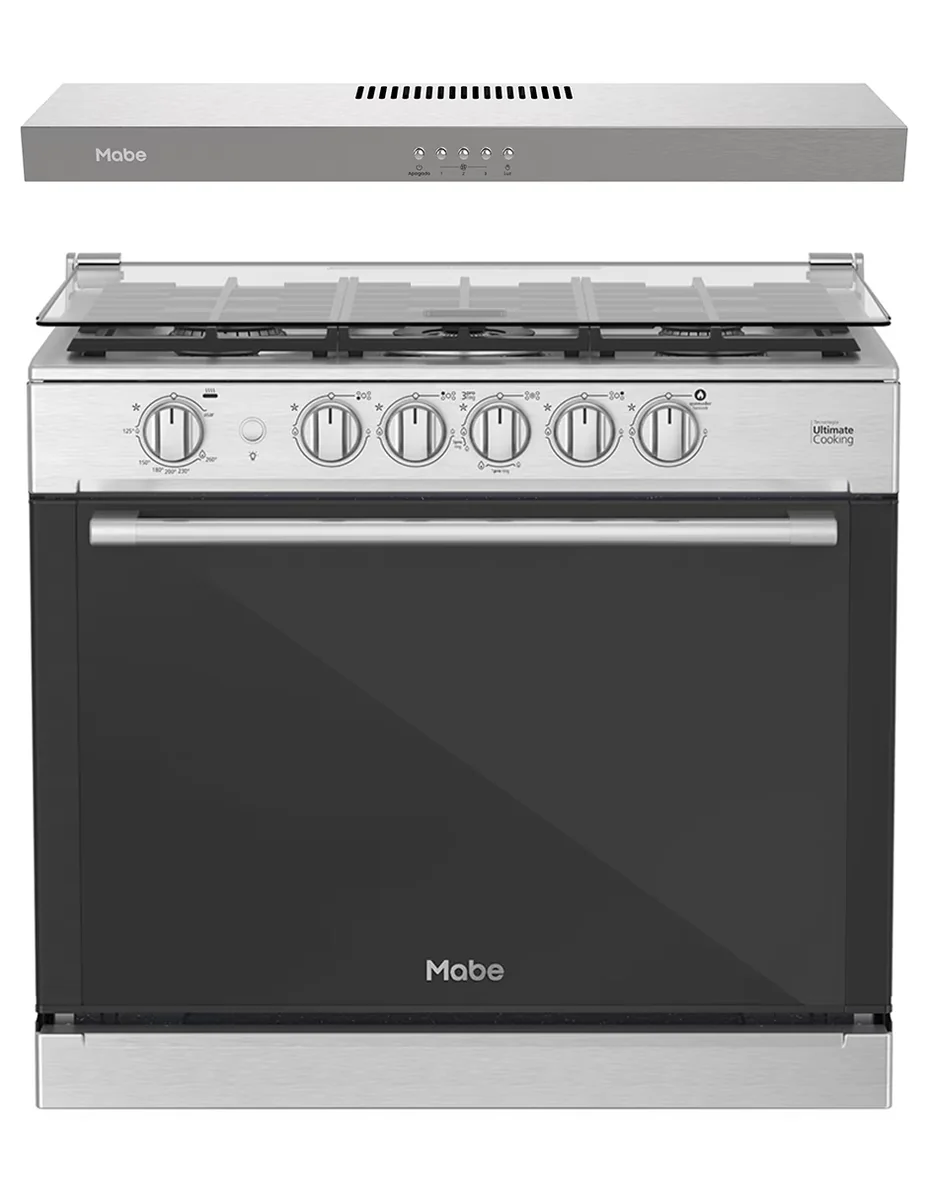 Estufa empotrable a 79.2 cm XOC80800CMP80BSS de quemadores