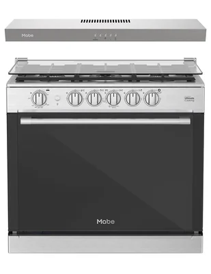 Estufa empotrable a 79.2 cm XOC80800CMP80BSS de quemadores