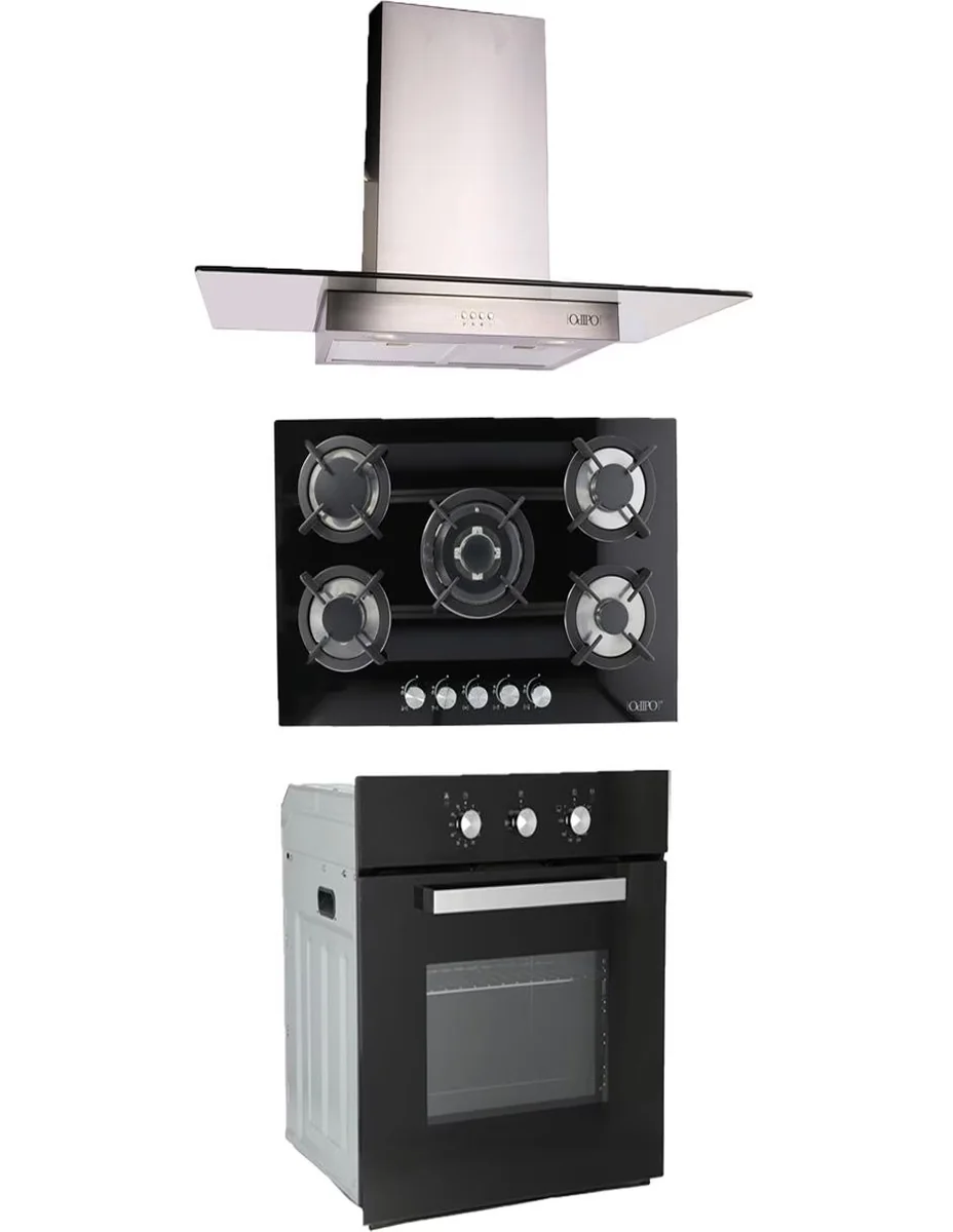 Horno a gas natural Telux + Capella