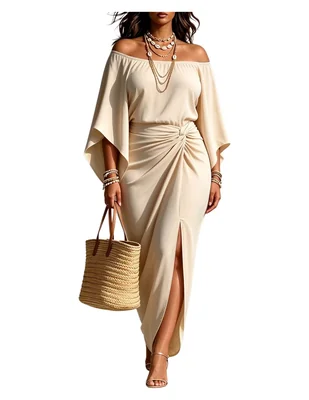 Vestido largo casual para mujer