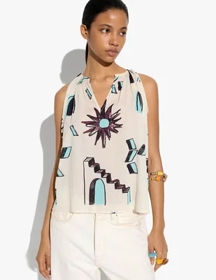 Camisa de algodón para mujer