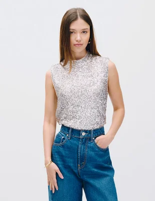 Blusa koya sin manga para mujer