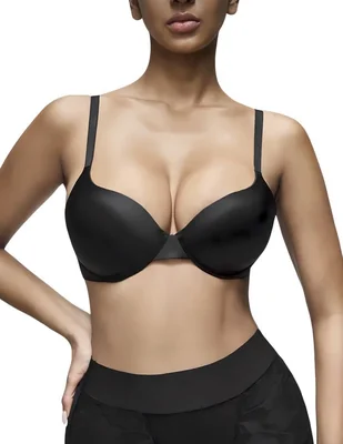 Brassiere media copa seamless para mujer