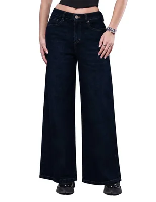 Jeans relaxed straight para mujer