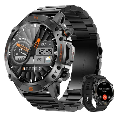Smartwatch WalkerFit 1.43" AMOLED – Monitor de Fitness