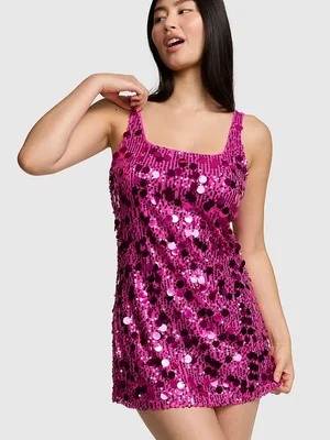 Vestido Mini de Lentejuelas