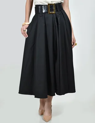 Falda midi