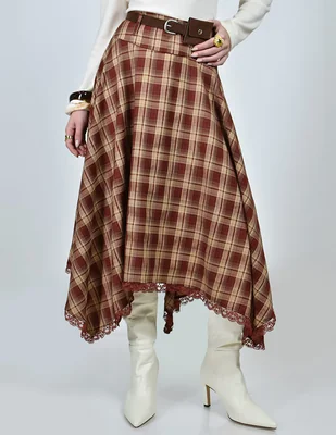 Falda midi
