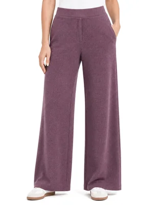 Pants regular con elástico para mujer