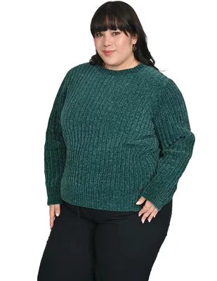 Suéter cuello redondo para mujer