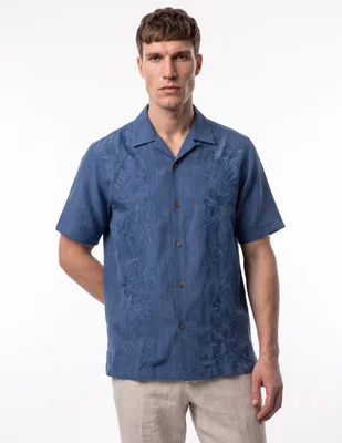 Camisa casual manga corta para hombre