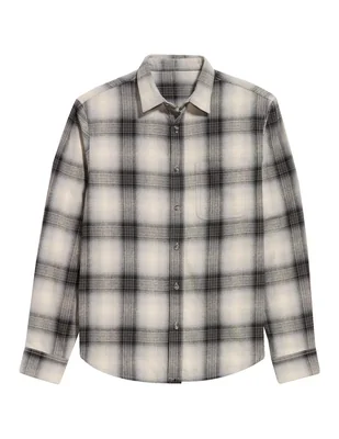 Camisa casual manga larga para hombre