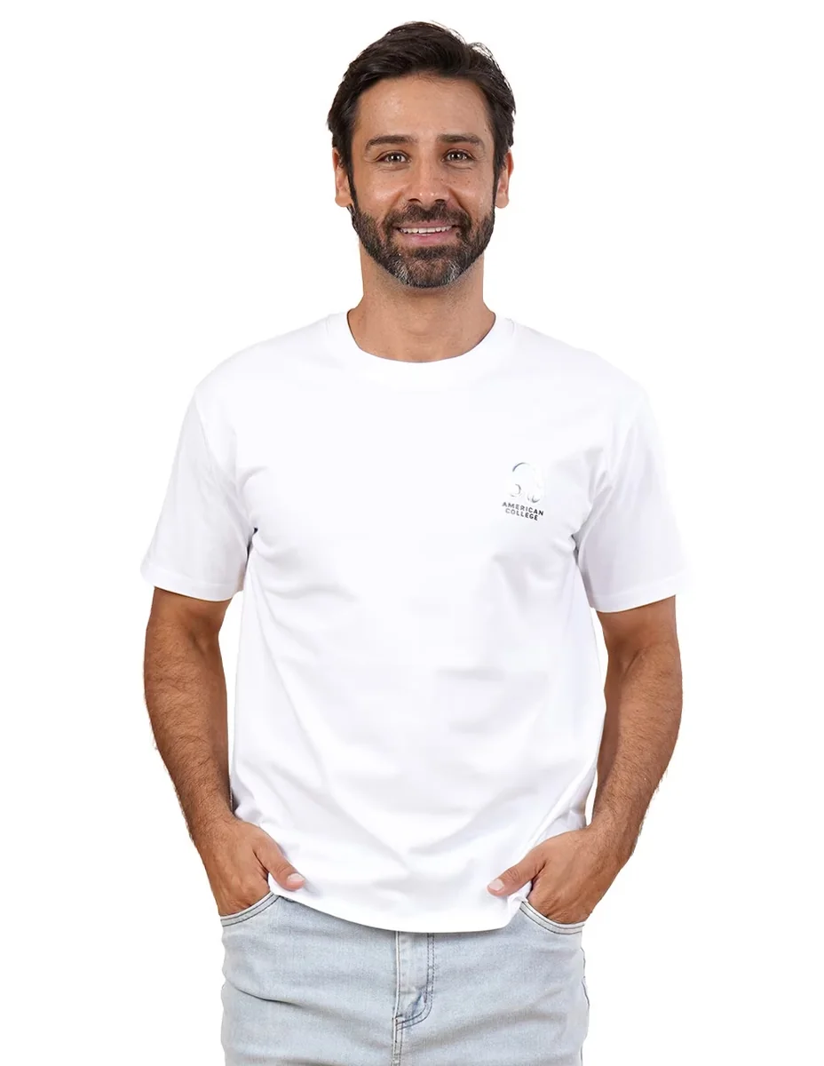 Playera chelsea cuello redondo para hombre