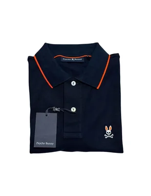 Playera tipo polo troy pique para hombre