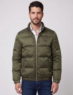 Chamarra capitonada jk-807 capitonado para hombre