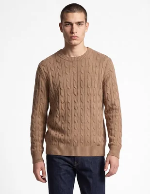 Suéter cuello redondo para hombre