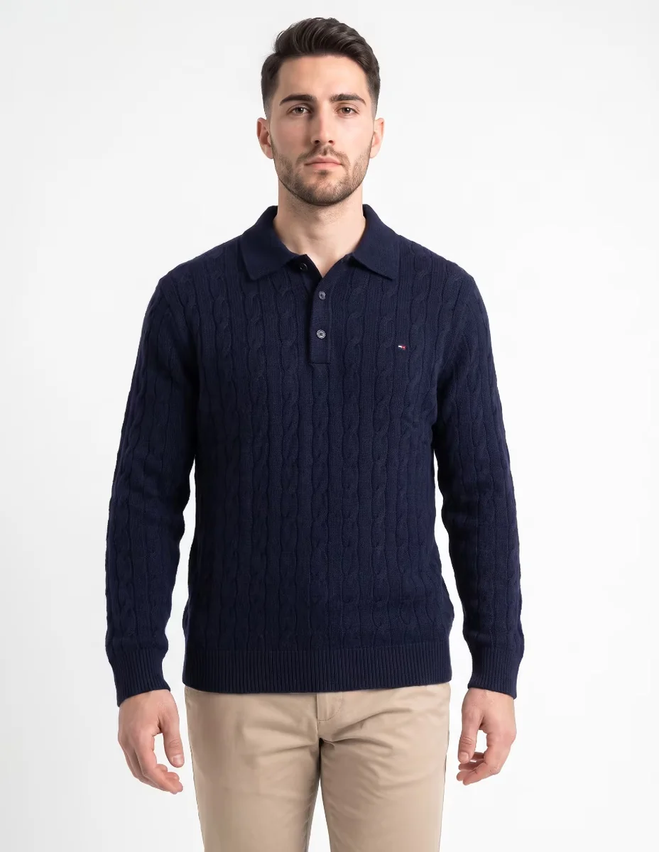 Suéter cuello redondo para hombre