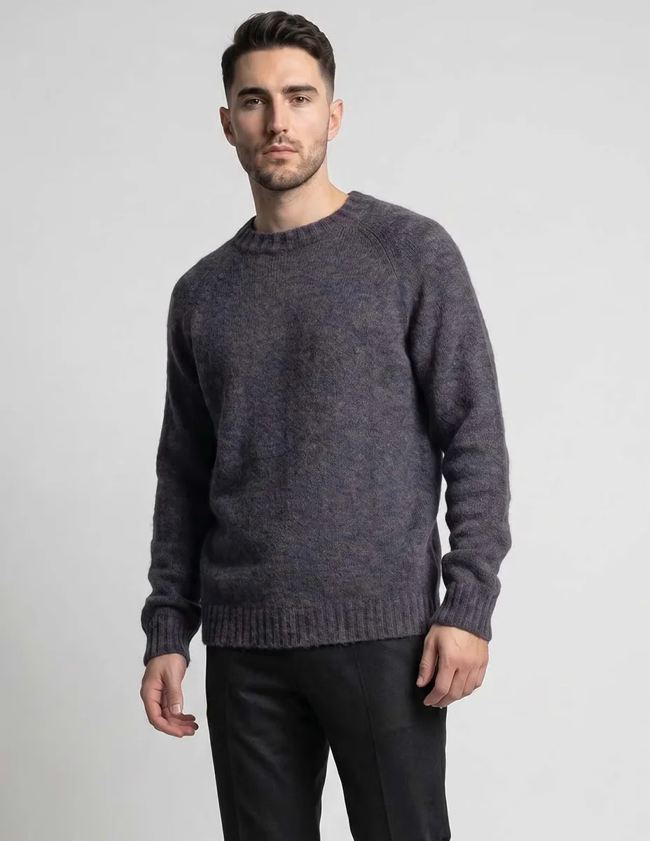 Suéter cuello redondo para hombre