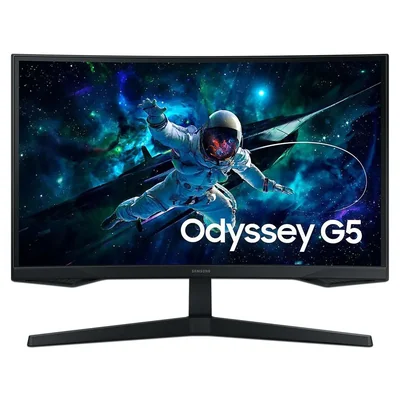 Monitor Gamer Samsung Odyssey G5 G55C de 27", Resolución 2560 x 1440, 1ms, 165Hz