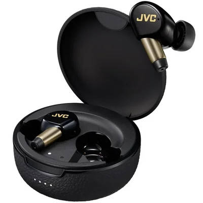 Auriculares JVC Wood Masterpiece True Wireless Negro