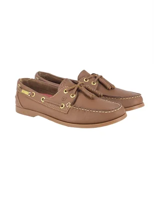 Mocasín marinero miel para hombre
