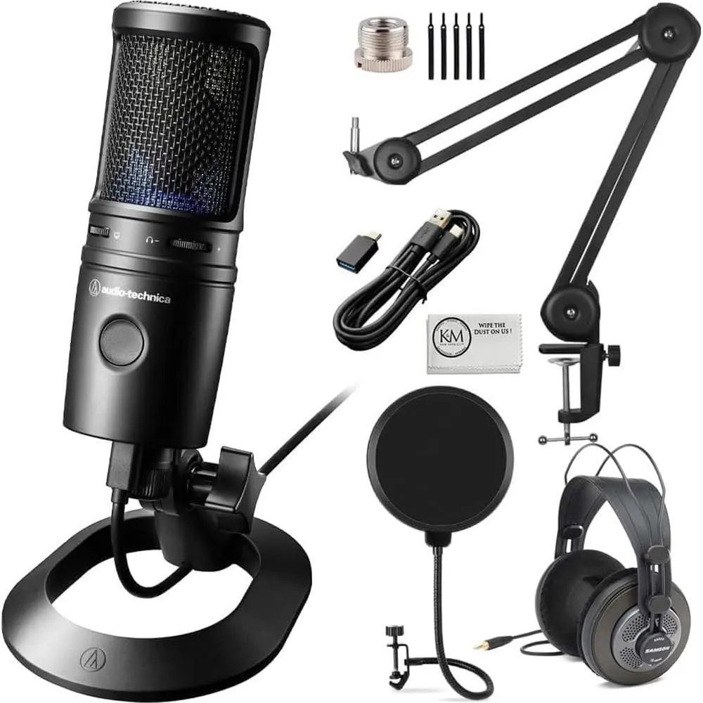 Micrófono Audio-Technica AT2020USB-X (paquete USB)