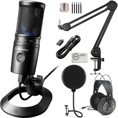 Micrófono Audio-Technica AT2020USB-X (paquete USB)