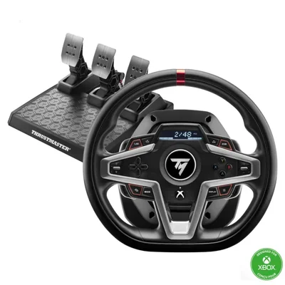 Volante de carreras THRUSTMASTER T248X con pedales magnéticos