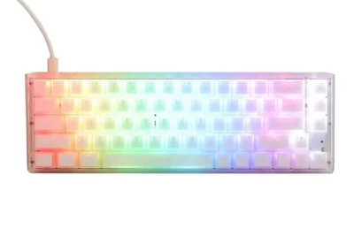 Teclado Ducky One 3 SF 65% RGB Cherry Rojo y Blanco
