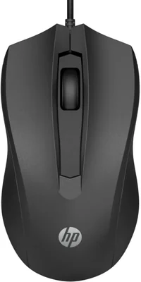 Ratón HP Wired 100 Precise Optical Sensor 1600 DPI USB