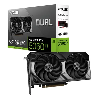 TARJETA GRÁFICA ASUS RTX 5060 Ti 8 GB GDDR7 OC Edition