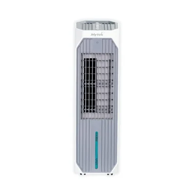 ENFRIADOR EVAPORATIVO MYTEK MOD. 3810 8 LITROS FUNCIÓN AIRE HUMIDIFICADOR VENTILADOR 2 CONTENEDORES HIELO AGARRERA INCORPORADA CON RUEDAS