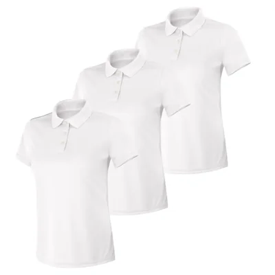 CAMISA POLO DE DEPORTE PARA MUJER HANES - JUEGO DE 3