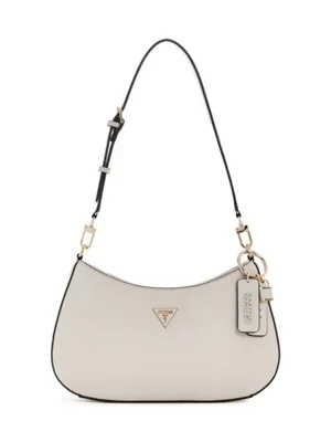 Bolso GUESS Noelle Saffiano en dorado pálido