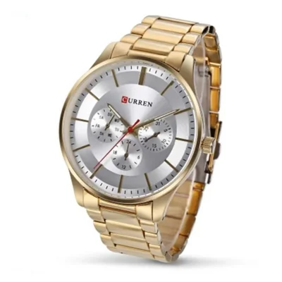 Reloj CURREN KREB5818 Hombre Dorado