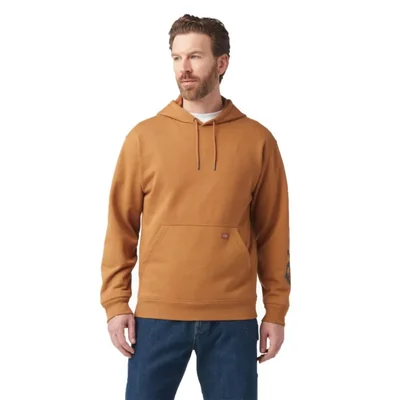 Sudadera con capucha Dickies Small Brown Duck DWR de forro polar