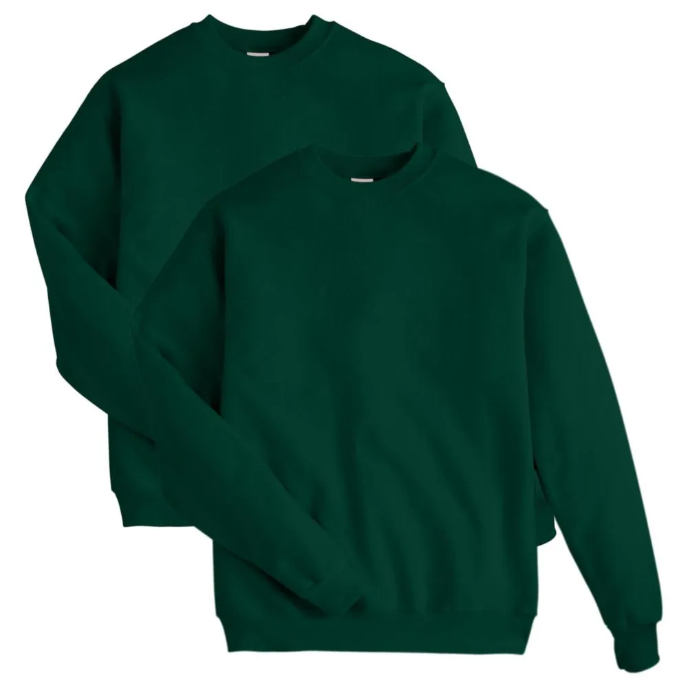 Sudadera Hanes ComfortBlend verde bosque talla M