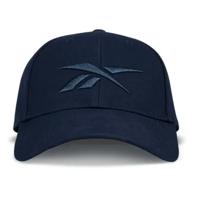 Gorra de béisbol Reebok Vector azul marino snapback transpirable