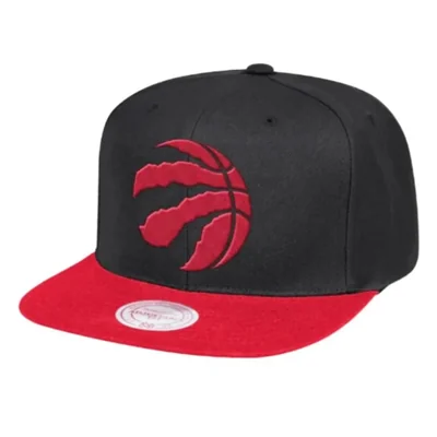 Gorra Mitchell & Ness Snapback Raptors Negro JS190785